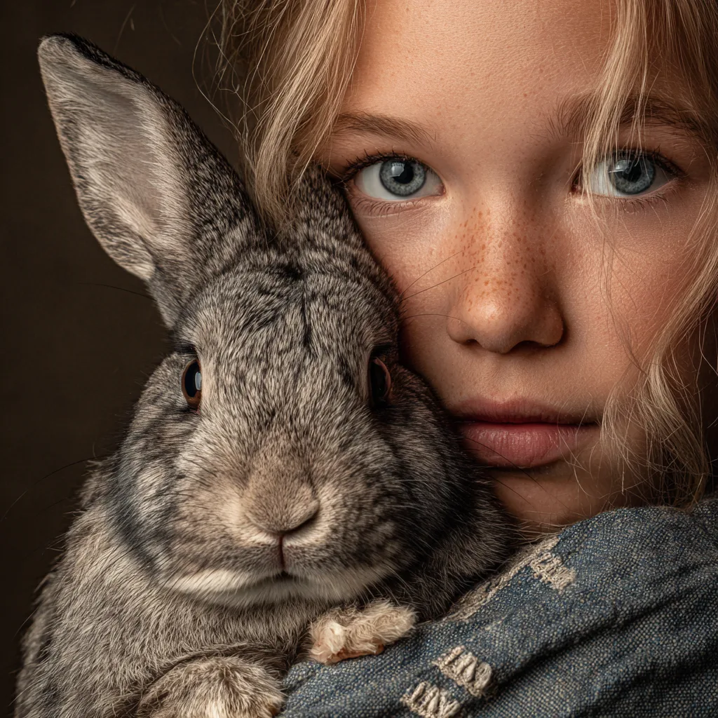 Bunny pet portrait South Shore Massachusetts