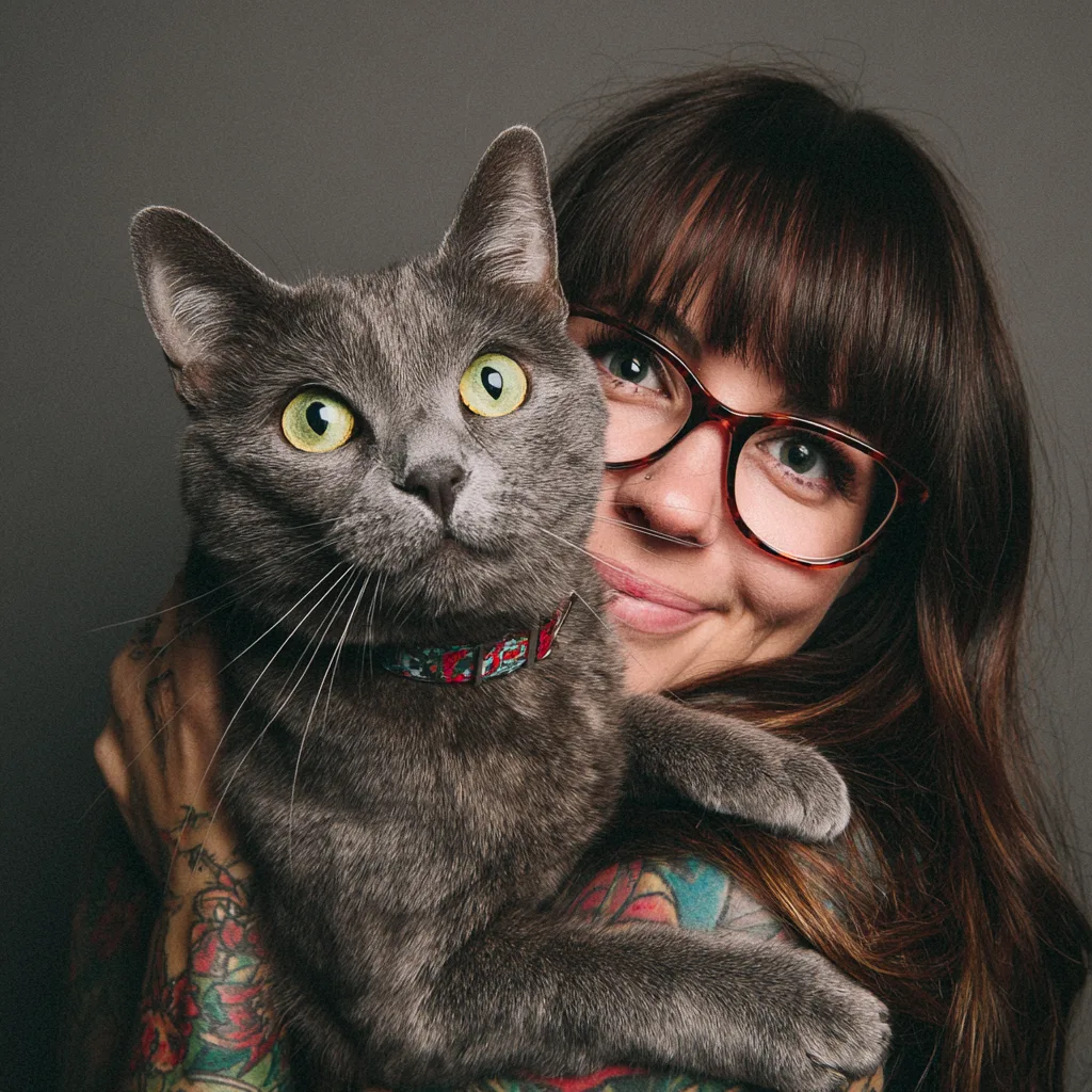 Professional cat portrait near Boston MA