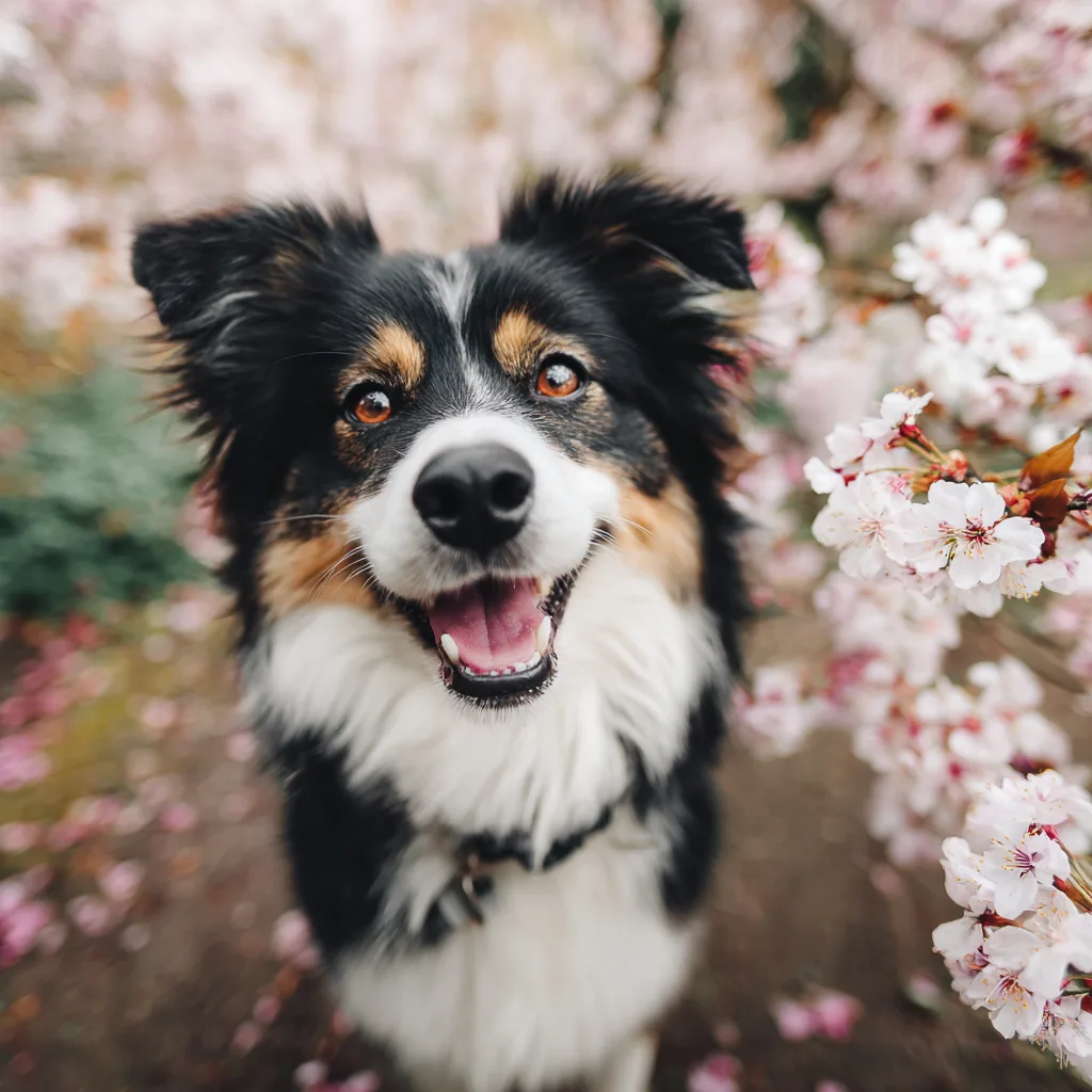 Spring dog photography South Shore Massachusetts