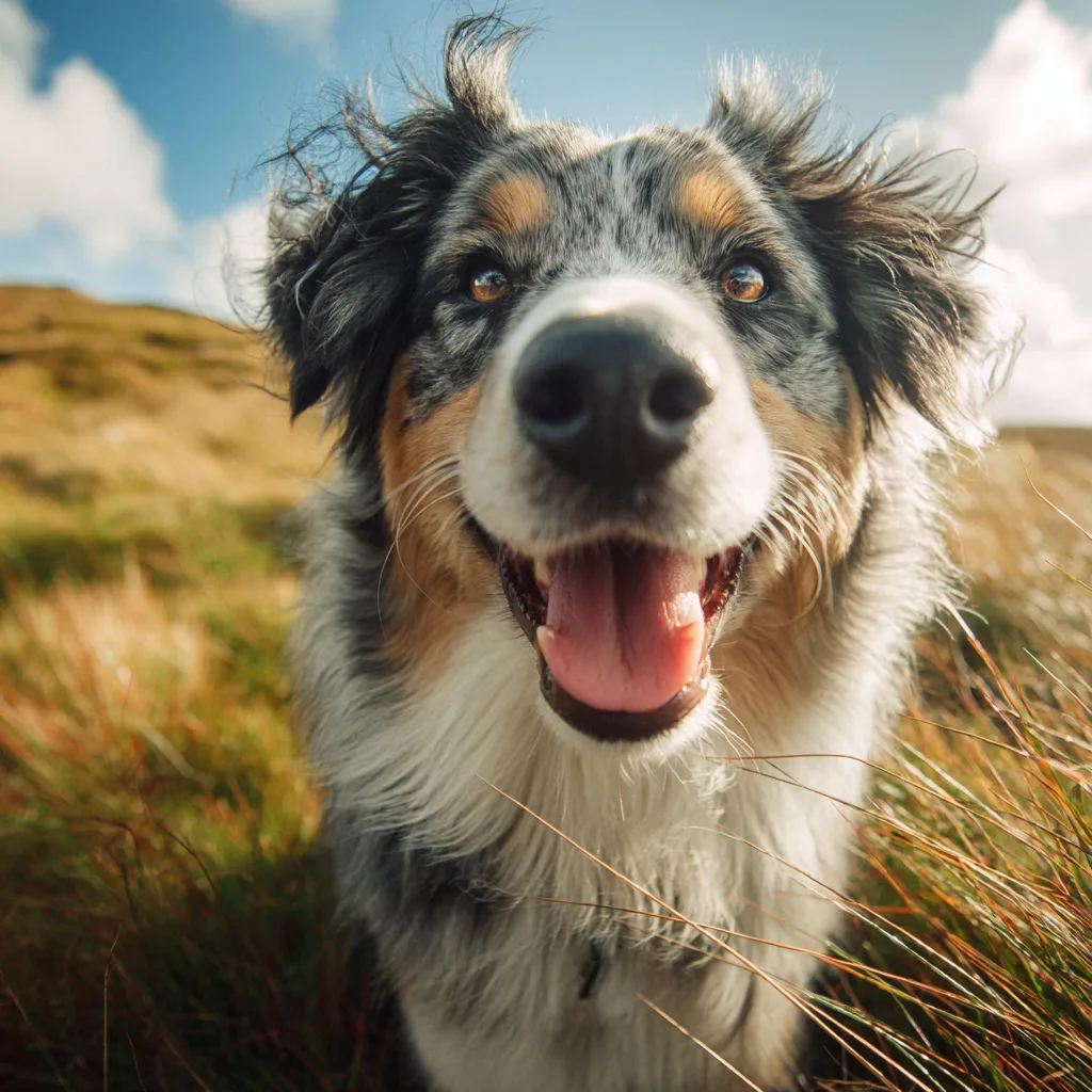 Dog portrait sample